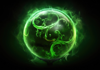 green ball